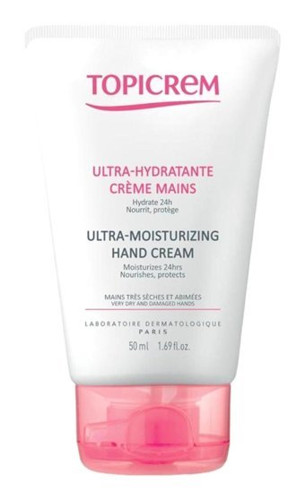 Topicrem Ultra Moisturizing Kuru Ciltler Organik Vegan Parfümlü El Kremi 50 ml