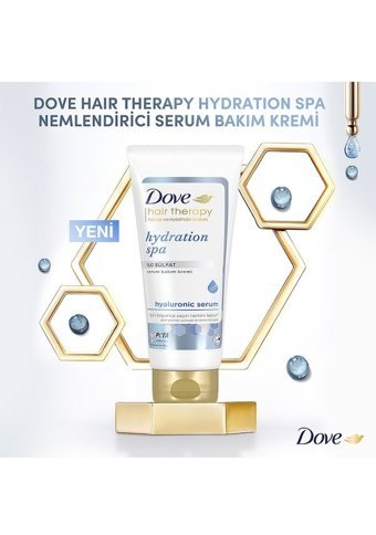 Dove Hair Therapy Nemlendirici Boyalı Tüm Saçlar için Kadın Saç Kremi 170 ml