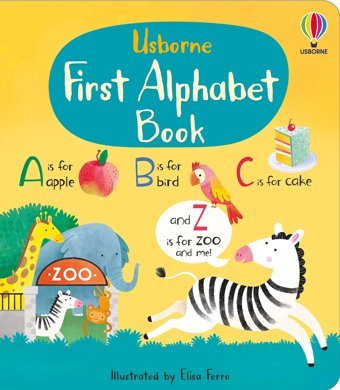 First Alphabet Book Cartwright, Mary Usborne