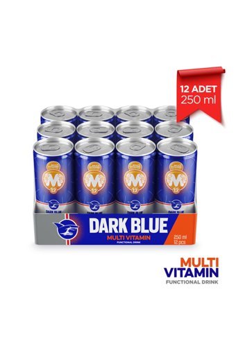 Dark Enerji İçeceği 12 Adet 250 ml