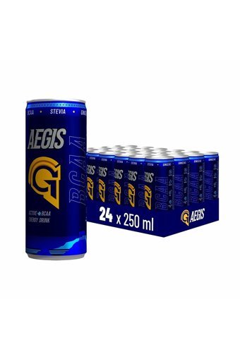 Aegis Stevia Aromalı Sporcu Enerji İçeceği Şekersiz 24 Adet 250 ml