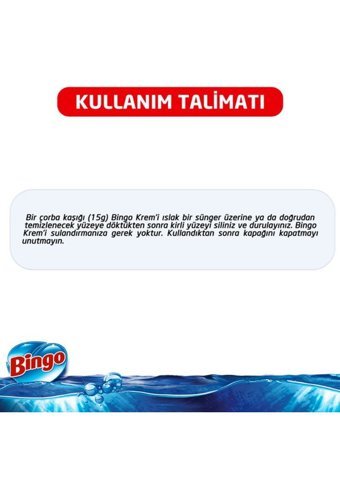 Bingo Krem Banyo Yüzey Temizleyici Amonyaklı 750 ml