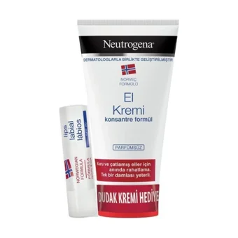 Neutrogena Norveç Formulü Kuru Ciltler Parfümsüz El Kremi 75 ml