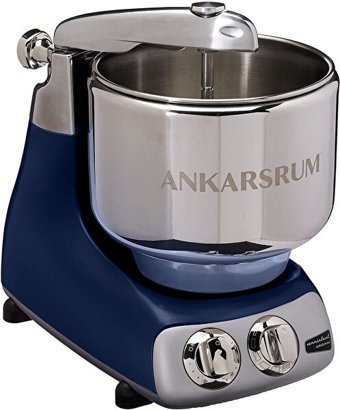 Ankarsrum AKM6230RB Alüminyum 1500 W 7 lt Standlı Hamur Yoğurma Makinesi Mavi