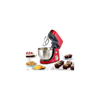 Tefal QB516G 4.6 lt Standlı Hamur Yoğurma ve Mutfak Şefi Kırmızı