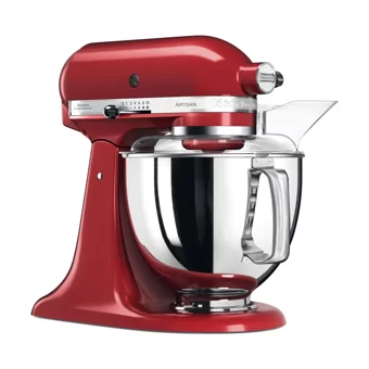 KitchenAid Artisan 5KSM175PSEER Metal 300 W 4.8 lt Standlı Hamur Yoğurma ve Mutfak Şefi Kırmızı