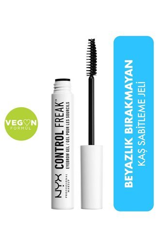 Nyx Professional Makeup Control Freak Eyebrow Gel Doğal Şeffaf Maskara Kaş Sabitleyici