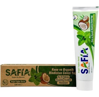 Safia Organik Florürsüz Diş Macunu 100 ml