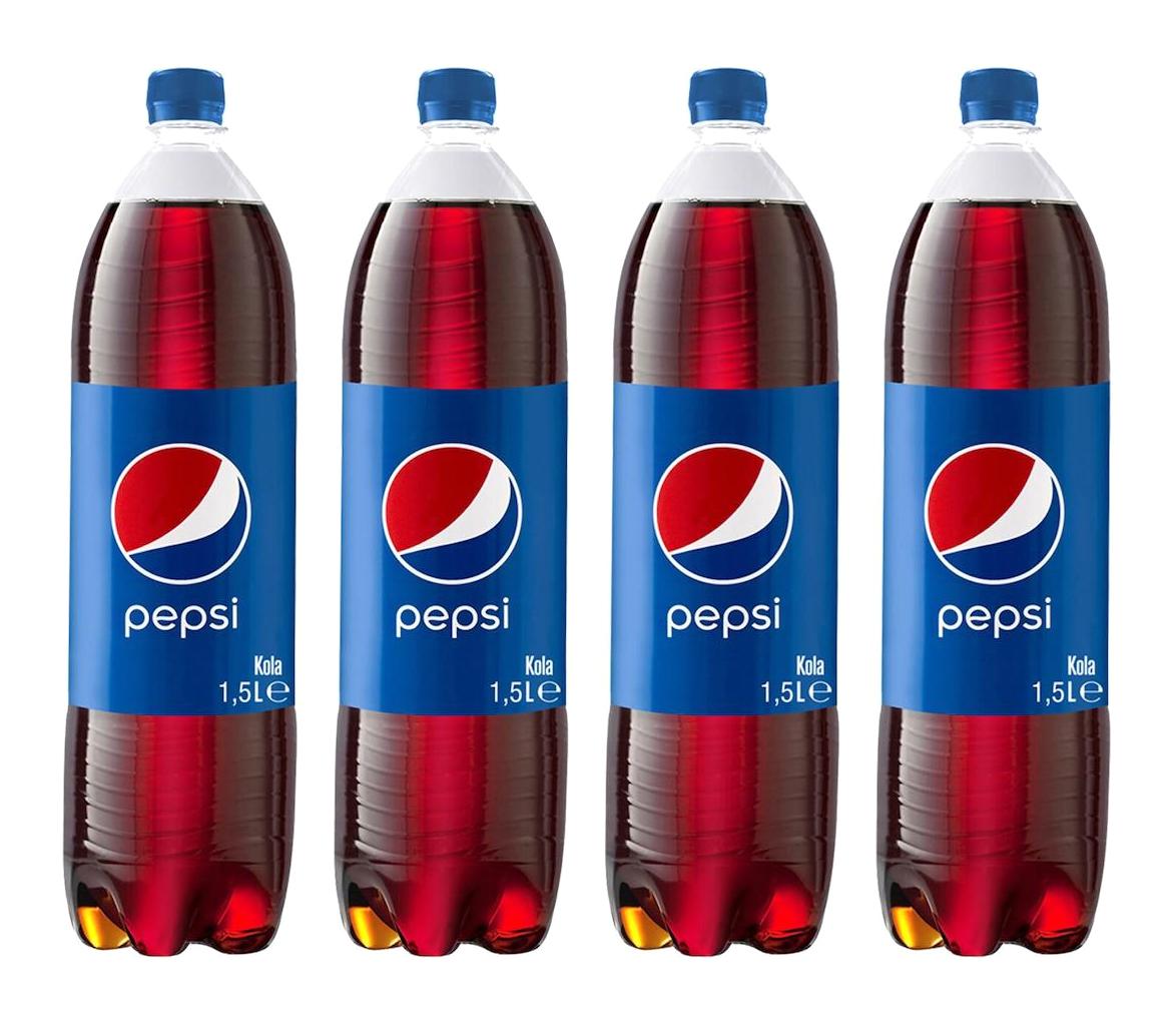 Pepsi Pet Kola 1.5 lt 4 Adet