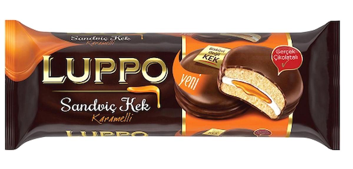 Şölen Luppo Sandviç Karamelli Kek 4x182 gr