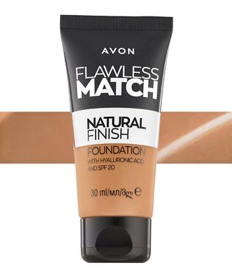 Avon Flawless Match Natural Creamy Natural 230N Güneş Koruyuculu Krem Tüp Fondöten 30 ml