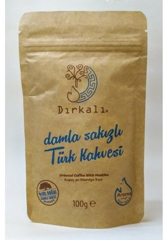 Dırkalı Doypack Damla Sakızlı Türk Kahvesi 100 gr