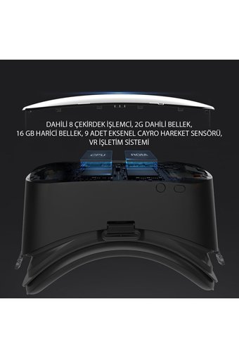 Newface SC-AI05 3D Oyun Oynanabilen Bluetooth Sanal Gerçeklik Gözlükleri