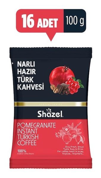 Shazel Narlı Türk Kahvesi 16x100 gr