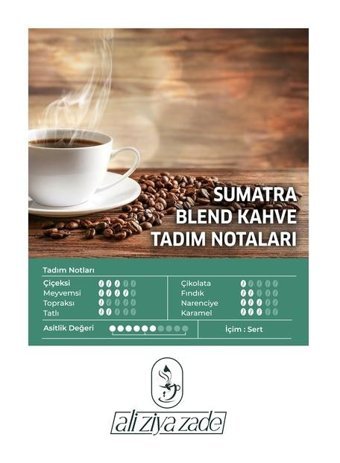 Ali Ziya Zade Sumatra Blend Sade Türk Kahvesi 3x250 gr