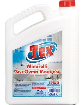 Tex Mineralli Sıvı - Krem Mutfak Banyo Temizliyici 5 kg