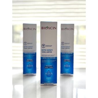 Bioxcin Aqua Thermal Kepek Karşıtı Düz Saçlar İçin Kremsiz Şampuan Unisex Şampuanı 3x300 ml