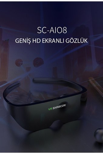 Newface SC-AI08 3D Oyun Oynanabilen Bluetooth Sanal Gerçeklik Gözlükleri