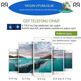 Peeq SC-G07E 3D Kumandalı 4.7-6.53 inç Bluetooth 96 °C Sanal Gerçeklik Gözlükleri