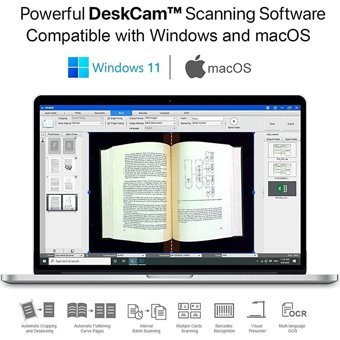 Viisan VK16 MacOS-Windows Tarayıcı Siyah