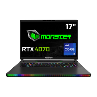 Monster SEMRUK S7 V9.2.1 Harici GeForce RTX 4070 Intel Core i9 13950HX 32 GB DDR5 1 TB SSD 17 inç QHD Windows 11 Pro Gaming Laptop