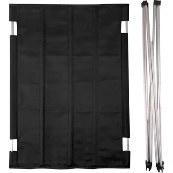 Best Choice Adventures 74x53 cm Çantalı Dikdörtgen Polyester Katlanır Kamp Masası Siyah