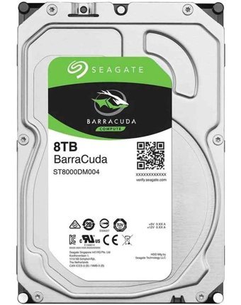 Seagate Barracuda ST8000DM004 8 TB 3.5 inç 5400 rpm 256 MB SATA 3.0 PC Harddisk