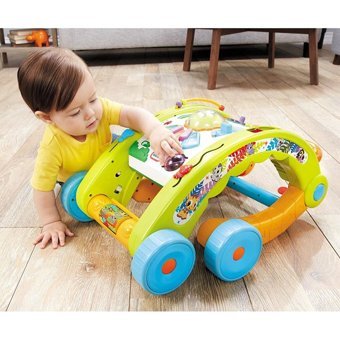 Little Tikes 3 In 1 Activty Walker Ormanlı 4 Tekerlekli Oyuncaklı Müzikli İlk Adım Yürüteç Turuncu