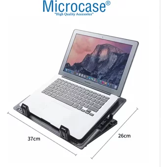 Microcase Al3495 1 Fanlı Plastik 17 İnç Laptop Soğutucu