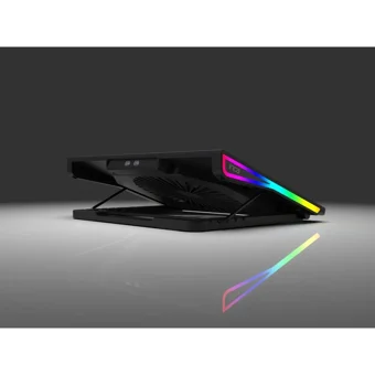 Inca Inc-608Gms 800 Rpm Mini Sessiz 1 Fanlı Rgb 17 İnç Gaming Laptop Soğutucu