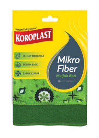 Koroplast Mikrofiber 2'li Temizlik Bezi