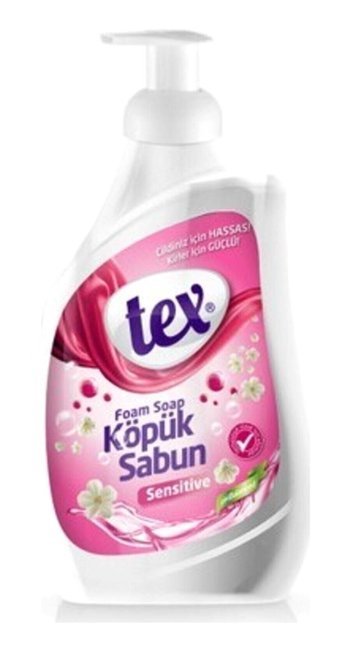 Tex Nemlendiricili Köpük Sıvı Sabun 2 x 750 ml 5'li