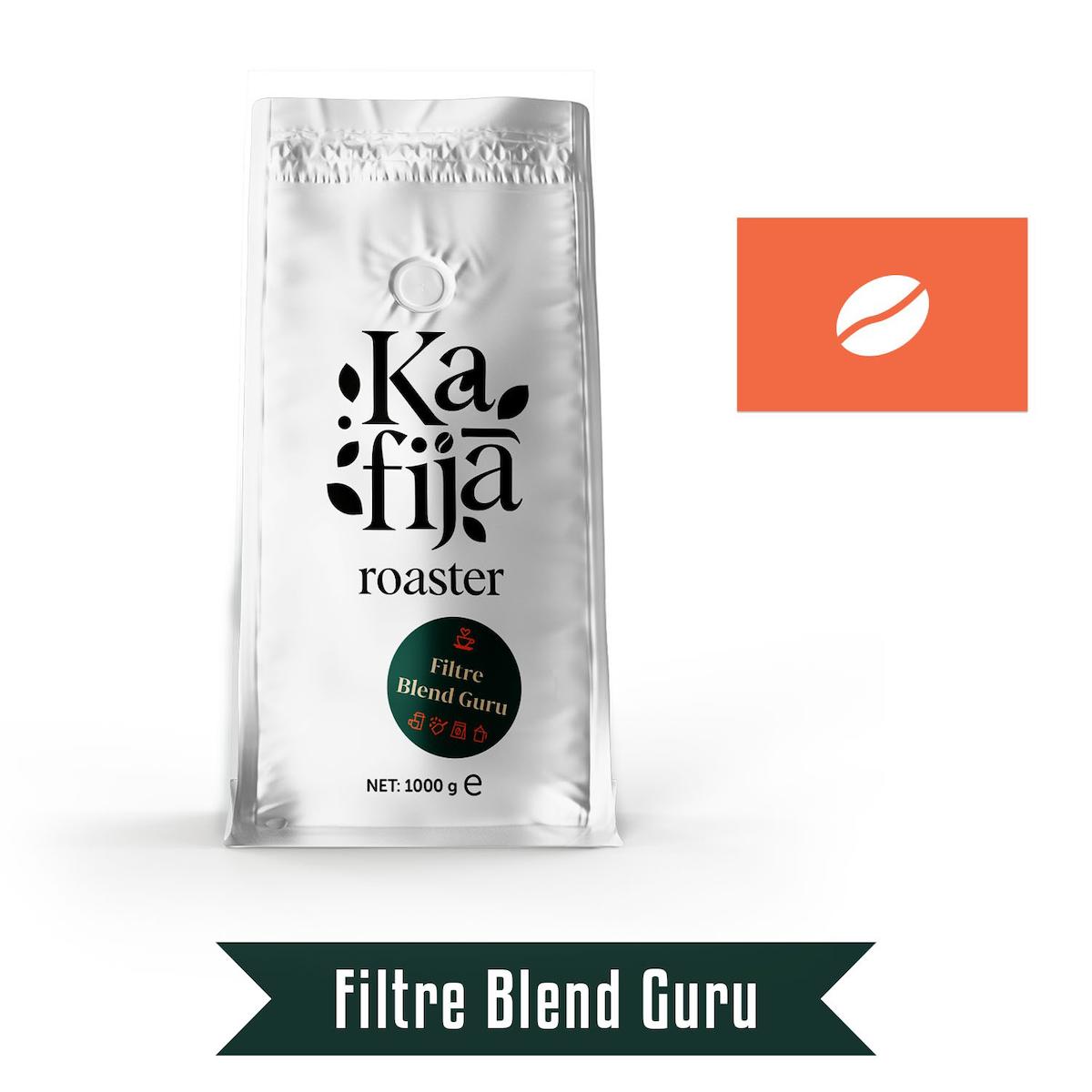 Kafija Roaster Bitter Çikolata Aromalı Blend Guru Arabica Öğütülmüş Filtre Kahve 250 gr