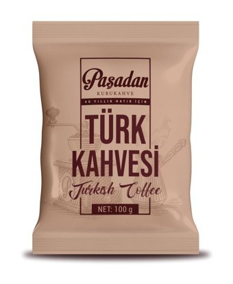 Paşadan Sade Orta Kavrulmuş Türk Kahvesi 100 gr