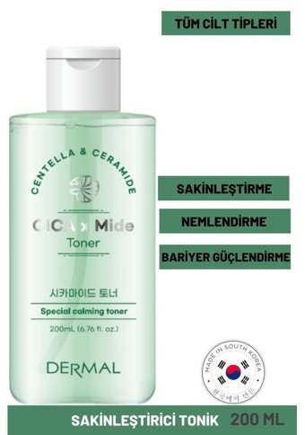 Dermal Cica x Mide Tüm Ciltler İçin Jel Tonik 100 ml