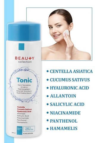 Beauty Collection Tüm Ciltler İçin Salisik Asitli Leke Giderici Jel Tonik 200 ml