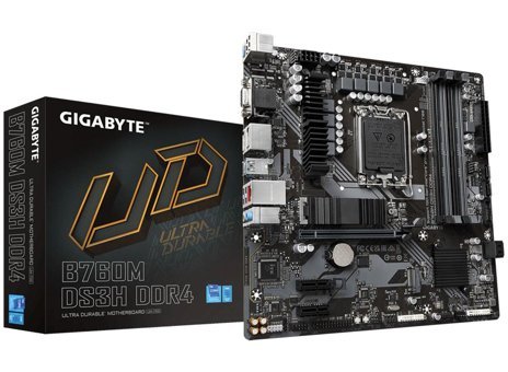 Gigabyte B760m-ds3h Ddr4 Intel B760 Soket 1700 Ddr4 5333mhz Matx Gaming (OYUNCU) Anakart