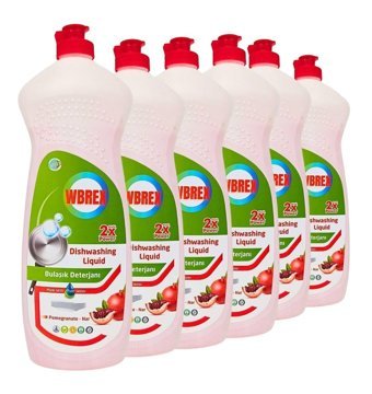 Wbrex Nar Kokulu Sıvı El Bulaşık Deterjanı 6x650 ml