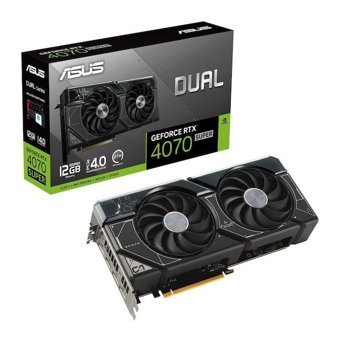 Asus Dual Super RTX 4070 Super 12 GB GDDR6X PCI-Express 4.0 DirectX 12 Ultimate 2 Fanlı Fanlı Soğutma 192 Bit Gaming Nvidia Ekran Kartı