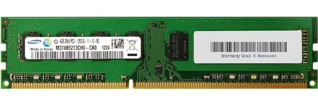 Samsung M378B5273CH0-CK0 4 GB DDR3 1x4 1600 MHz Ram