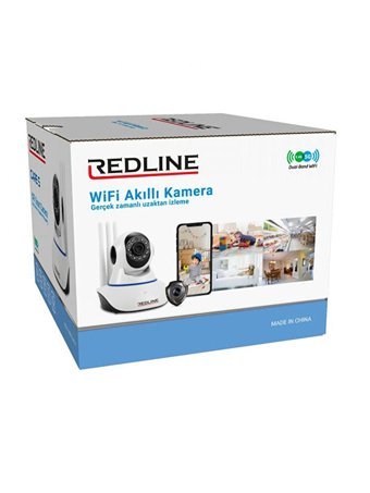 Redline i100-AG Hareket Sensörlü Gece Görüşlü Kablosuz HD IP Bebek Kamerası