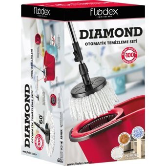 Flodex Diamond Mop Seti Beyaz