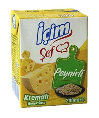 İçim Şef Peynirli Yemeklik Krema 200 ml