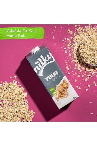 Nilky Vegan Yulaf Sütü Laktozsuz 3'lü 1 lt