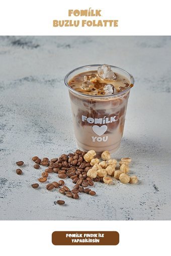 Fomilk Vegan Fındık Sütü Laktozsuz 12'li 1 lt