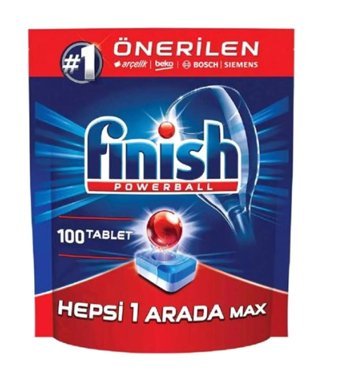 Finish Hepsi Bir Arada Tablet Bulaşık Makinesi Deterjanı 12x100 Adet