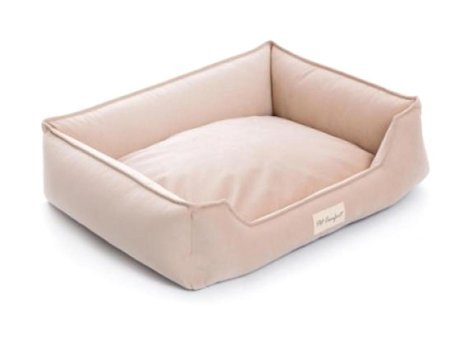 Pet Comfort Delta Yıkanabilir Tek Fonksiyonlu 75x60 cm Simit Kedi Yatağı Ekru