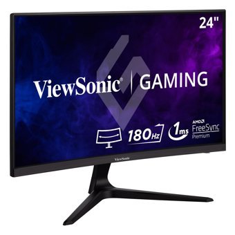 Viewsonic VX2418C 165 Hz 1 ms 24 inç FHD Kavisli VA VGA HDMI Freesync 1920 x 1080 px LED Oyuncu Monitörü