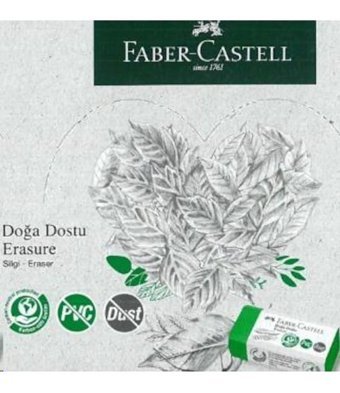 Faber Castell 187354 Orta Boy Yeşil Silgi