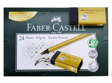 Faber Castell Gold Edition Orta Boy Siyah Sınav Silgi